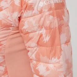 Γυναικεία Κοντά μπουφάν Αθλητικό μπουφάν Columbia Powder Pass πορτοκαλί -Columbia Sales Store unnamed file 1076