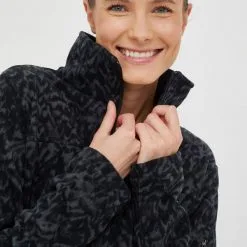 Γυναικεία Με φερμουάρ Αθλητική μπλούζα Columbia Fast Trek Printed χρώμα: γκρι -Columbia Sales Store unnamed file 1199