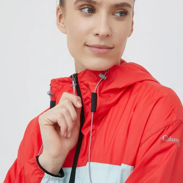 Γυναικεία Κοντά μπουφάν Αντιανεμικό Columbia Alpine Chill κόκκινο 2 Γυναικεία Κοντά μπουφάν Αντιανεμικό Columbia Alpine Chill κόκκινο - Image 2