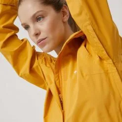 Γυναικεία High Tech Σακάκι εξωτερικού χώρου Columbia Earth Explorer κίτρινο