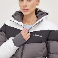 Γυναικεία Κοντά μπουφάν Μπουφάν Columbia Abbott Peak γκρι -Columbia Sales Store unnamed file 135