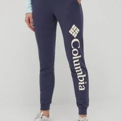 Γυναικεία Παντελόνια φόρμας Παντελόνι Columbia ναυτικό μπλε