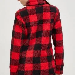 Γυναικεία Με φερμουάρ Μπλούζα Columbia κόκκινο, -Columbia Sales Store unnamed file 155