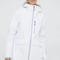 Γυναικεία High Tech Μπουφάν Columbia χρώμα: άσπρο