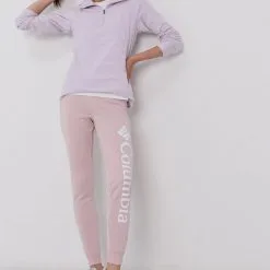 Γυναικεία Παντελόνια φόρμας Παντελόνι Columbia χρώμα: ροζ -Columbia Sales Store unnamed file 1642