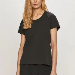 Γυναικεία Κοντομάνικο Μπλουζάκι Columbia μαύρο