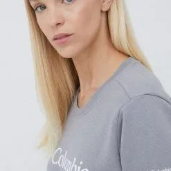 Γυναικεία Χωρίς φερμουάρ Μπλούζα Columbia χρώμα: γκρι, -Columbia Sales Store unnamed file 1674