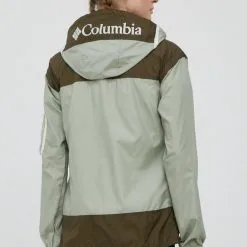 Γυναικεία Κοντά μπουφάν Columbia πράσινο, -Columbia Sales Store unnamed file 1703