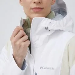 Γυναικεία High Tech Σακάκι εξωτερικού χώρου Columbia Hikebound άσπρο -Columbia Sales Store unnamed file 1714