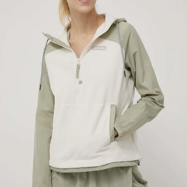 Γυναικεία Χωρίς φερμουάρ Αθλητική μπλούζα Columbia Ali Peak χρώμα: πράσινο 1 Γυναικεία Χωρίς φερμουάρ Αθλητική μπλούζα Columbia Ali Peak χρώμα: πράσινο