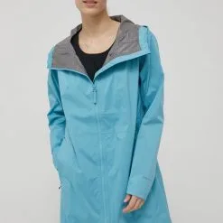 Γυναικεία High Tech Σακάκι εξωτερικού χώρου Columbia Weekend Adventure τιρκουάζ -Columbia Sales Store unnamed file 1735