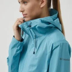 Γυναικεία High Tech Σακάκι εξωτερικού χώρου Columbia Weekend Adventure τιρκουάζ -Columbia Sales Store unnamed file 1737