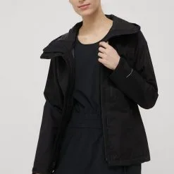 Γυναικεία High Tech Σακάκι εξωτερικού χώρου Columbia Hikebound μαύρο