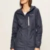 Γυναικεία Κοντά μπουφάν Αδιάβροχο μπουφάν Columbia χρώμα: ναυτικό μπλε,