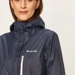 Γυναικεία Κοντά μπουφάν Αδιάβροχο μπουφάν Columbia χρώμα: ναυτικό μπλε, -Columbia Sales Store unnamed file 1766
