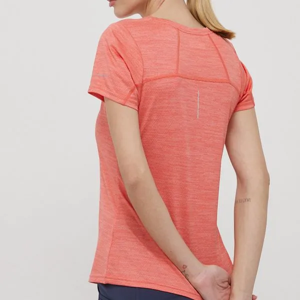Γυναικεία Κοντομάνικο Αθλητικό μπλουζάκι Columbia Alpine Chill Zero πορτοκαλί 3 Γυναικεία Κοντομάνικο Αθλητικό μπλουζάκι Columbia Alpine Chill Zero πορτοκαλί - Image 3
