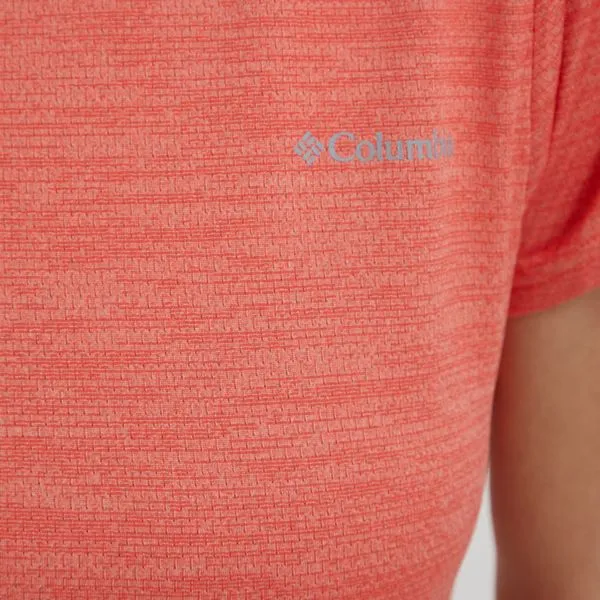 Γυναικεία Κοντομάνικο Αθλητικό μπλουζάκι Columbia Alpine Chill Zero πορτοκαλί 5 Γυναικεία Κοντομάνικο Αθλητικό μπλουζάκι Columbia Alpine Chill Zero πορτοκαλί - Image 5