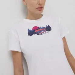 Γυναικεία Κοντομάνικο Αθλητικό μπλουζάκι Columbia Sun Trek Graphic άσπρο -Columbia Sales Store unnamed file 1800