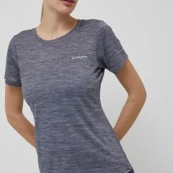 Γυναικεία Κοντομάνικο Αθλητικό μπλουζάκι Columbia Alpine Chill Zero πορτοκαλί