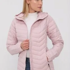 Γυναικεία Κοντά μπουφάν Μπουφάν Columbia χρώμα: ροζ