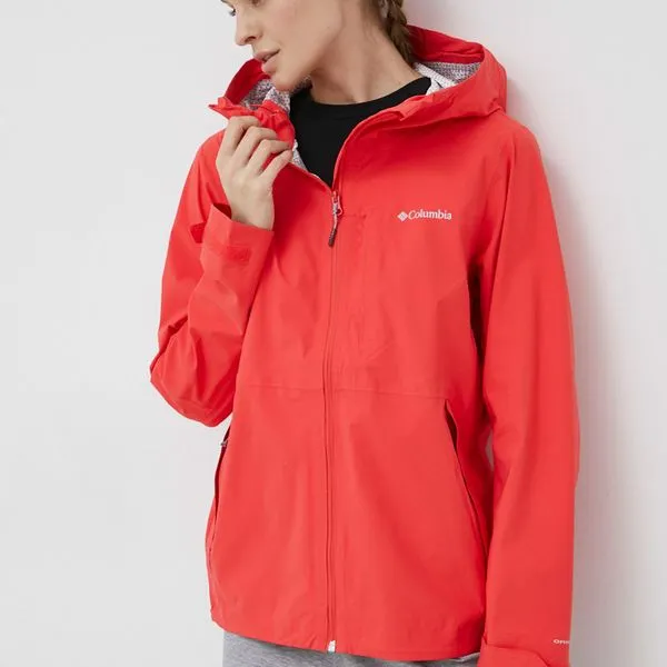 Γυναικεία High Tech Σακάκι εξωτερικού χώρου Columbia Omni-tech Ampli-dry κόκκινο 1 Γυναικεία High Tech Σακάκι εξωτερικού χώρου Columbia Omni-tech Ampli-dry κόκκινο
