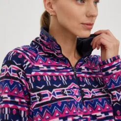 Γυναικεία Χωρίς φερμουάρ Μπλούζα Columbia ροζ,