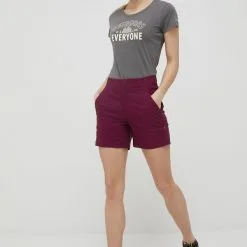 Γυναικεία Κοντομάνικο Μπλουζάκι Columbia γκρι