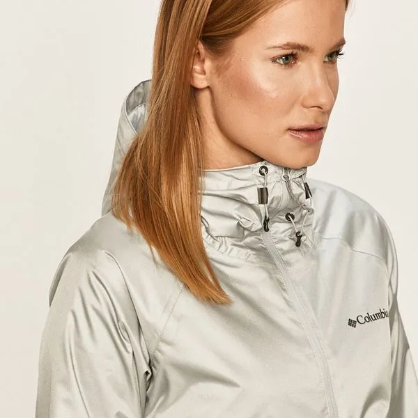 Γυναικεία Κοντά μπουφάν Αδιάβροχο μπουφάν Columbia Ulica Jacket χρώμα: γκρι, 4 Γυναικεία Κοντά μπουφάν Αδιάβροχο μπουφάν Columbia Ulica Jacket χρώμα: γκρι, - Image 4
