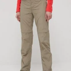 Γυναικεία Παντελόνια Σκι Παντελόνι εξωτερικού χώρου Columbia μπεζ