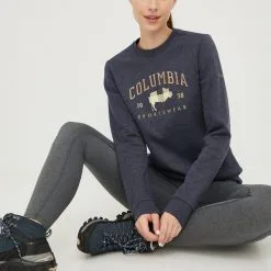 Γυναικεία Χωρίς φερμουάρ Columbia Μπλούζα σκούρο μπλε