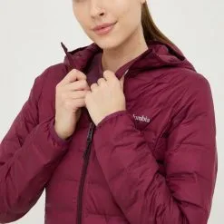 Γυναικεία Μακριά μπουφάν Πουπουλένιο αθλητικό μπουφάν Columbia , χρώμα: μοβ -Columbia Sales Store unnamed file 28