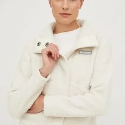 Γυναικεία Με φερμουάρ Μπλούζα Columbia μπεζ,