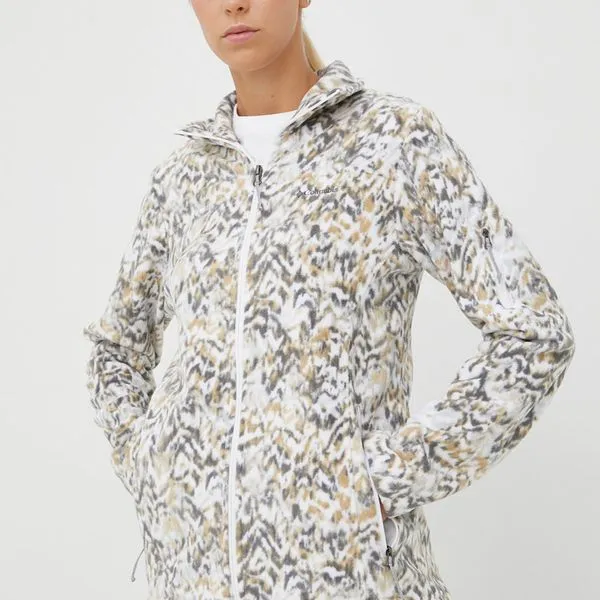 Γυναικεία Με φερμουάρ Columbia Μπλούζα μαόνι 4 Γυναικεία Με φερμουάρ Columbia Μπλούζα μαόνι - Image 4