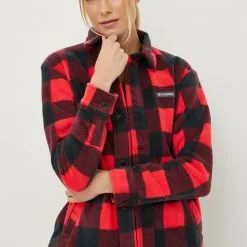 Γυναικεία Πουκάμισα Πουκάμισο Columbia κόκκινο -Columbia Sales Store unnamed file 33