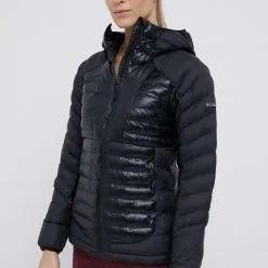 Γυναικεία High Tech Μπουφάν Columbia χρώμα: μαύρο