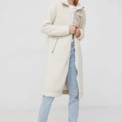 Γυναικεία Μακριά μπουφάν Columbia - Μπουφάν κρεμ