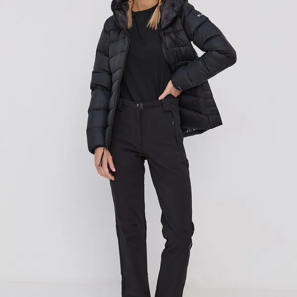 Γυναικεία Κοντά μπουφάν Μπουφάν με επένδυση από πούπουλα Columbia χρώμα: μαύρο 2 Γυναικεία Κοντά μπουφάν Μπουφάν με επένδυση από πούπουλα Columbia χρώμα: μαύρο - Image 2