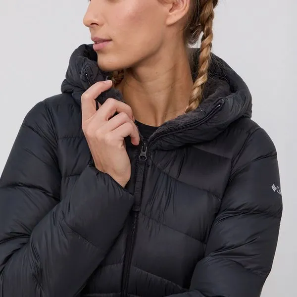 Γυναικεία Κοντά μπουφάν Μπουφάν με επένδυση από πούπουλα Columbia χρώμα: μαύρο 4 Γυναικεία Κοντά μπουφάν Μπουφάν με επένδυση από πούπουλα Columbia χρώμα: μαύρο - Image 4
