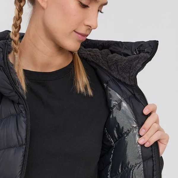 Γυναικεία Κοντά μπουφάν Μπουφάν με επένδυση από πούπουλα Columbia χρώμα: μαύρο 6 Γυναικεία Κοντά μπουφάν Μπουφάν με επένδυση από πούπουλα Columbia χρώμα: μαύρο - Image 6