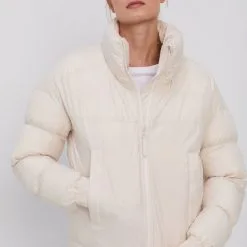 Γυναικεία Κοντά μπουφάν Μπουφάν Columbia χρώμα: κρεμ