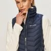 Γυναικεία Γιλέκα Αμάνικο μπουφάν Columbia χρώμα: ναυτικό μπλε