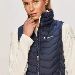 Γυναικεία Γιλέκα Αμάνικο μπουφάν Columbia χρώμα: ναυτικό μπλε
