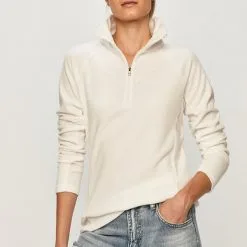 Γυναικεία Χωρίς φερμουάρ Μπλούζα Columbia χρώμα: άσπρο