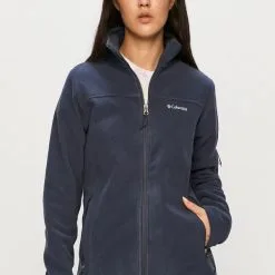 Γυναικεία Με φερμουάρ Columbia - Μπλούζα κόκκινο