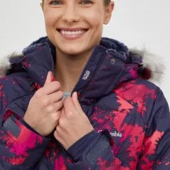 Γυναικεία Σκι και σνόουμπορντ Μπουφάν με επένδυση από πούπουλα Columbia ναυτικό μπλε -Columbia Sales Store unnamed file 445