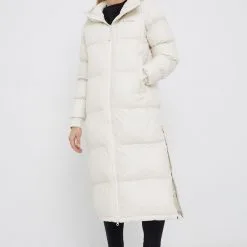 Γυναικεία Μακριά μπουφάν Μπουφάν Columbia χρώμα: κρεμ