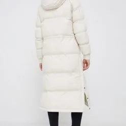 Γυναικεία Μακριά μπουφάν Μπουφάν Columbia χρώμα: κρεμ -Columbia Sales Store unnamed file 51