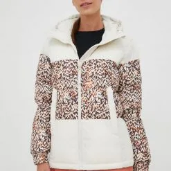 Γυναικεία Κοντά μπουφάν Αθλητικό μπουφάν Columbia Pike Lake Ii μπεζ