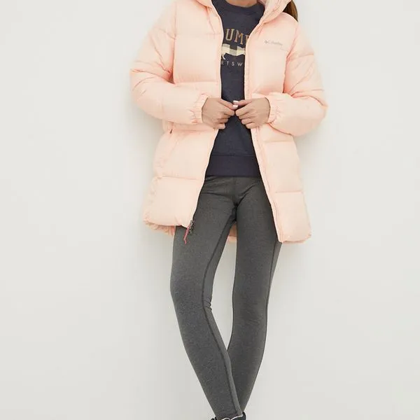 Γυναικεία Μακριά μπουφάν Columbia Μπουφάν ανοιχτό πορτοκαλί 2 Γυναικεία Μακριά μπουφάν Columbia Μπουφάν ανοιχτό πορτοκαλί - Image 2