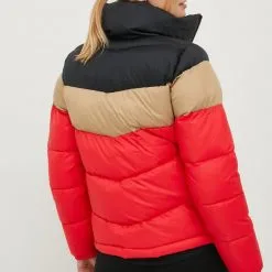 Γυναικεία Κοντά μπουφάν Αθλητικό μπουφάν Columbia Puffect κόκκινο -Columbia Sales Store unnamed file 619
